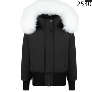 PRAMIE JUVENILE PLANET BOMBER JACKET BLACK - 18Y